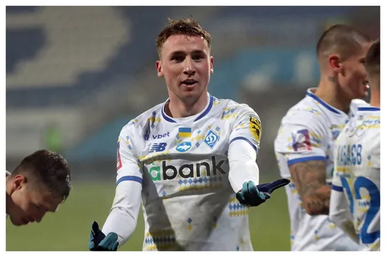 Vladyslav Vanat scored for Dynamo Kiev || Credit - Imago