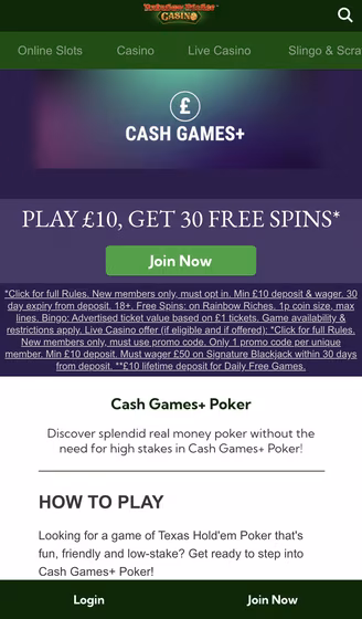 Rainbow riches promotions