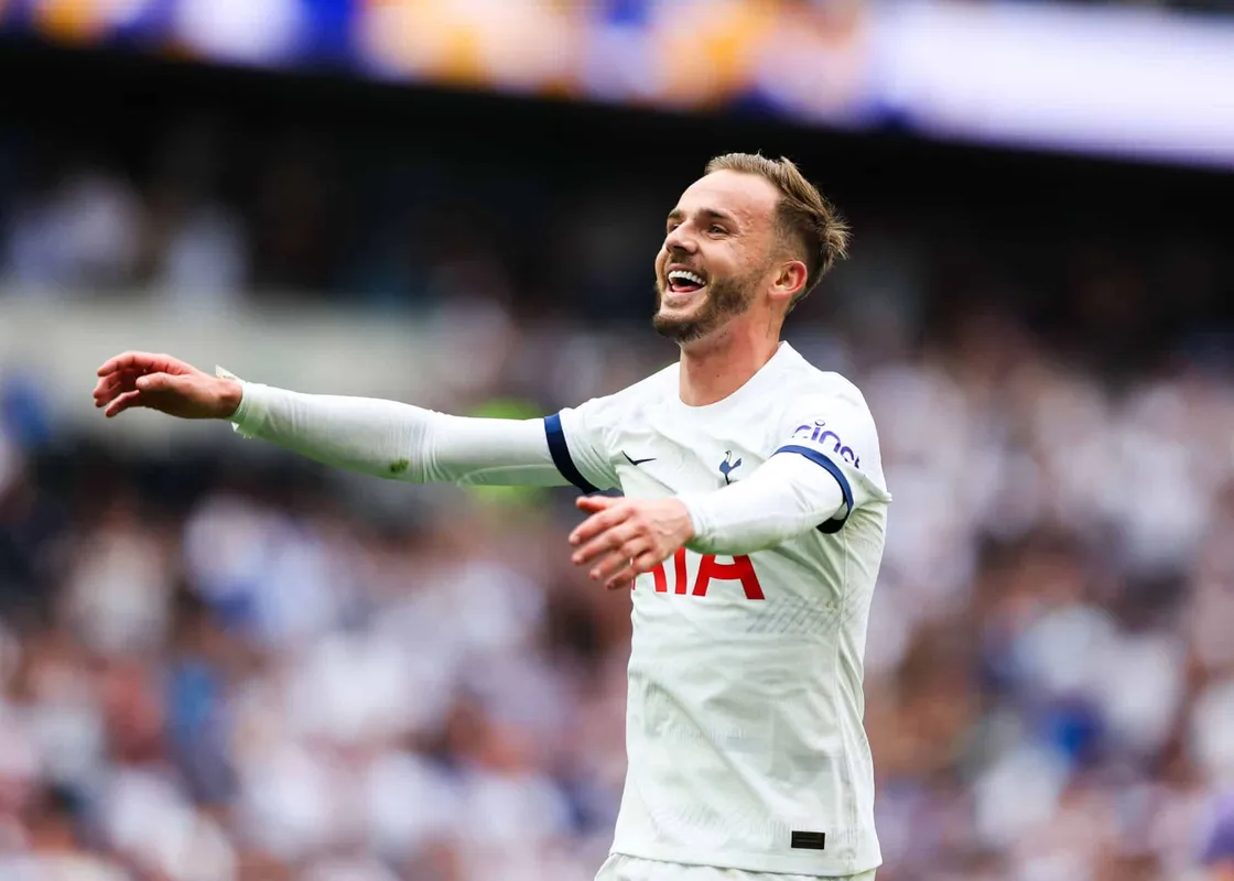 James Maddison of Tottenham 