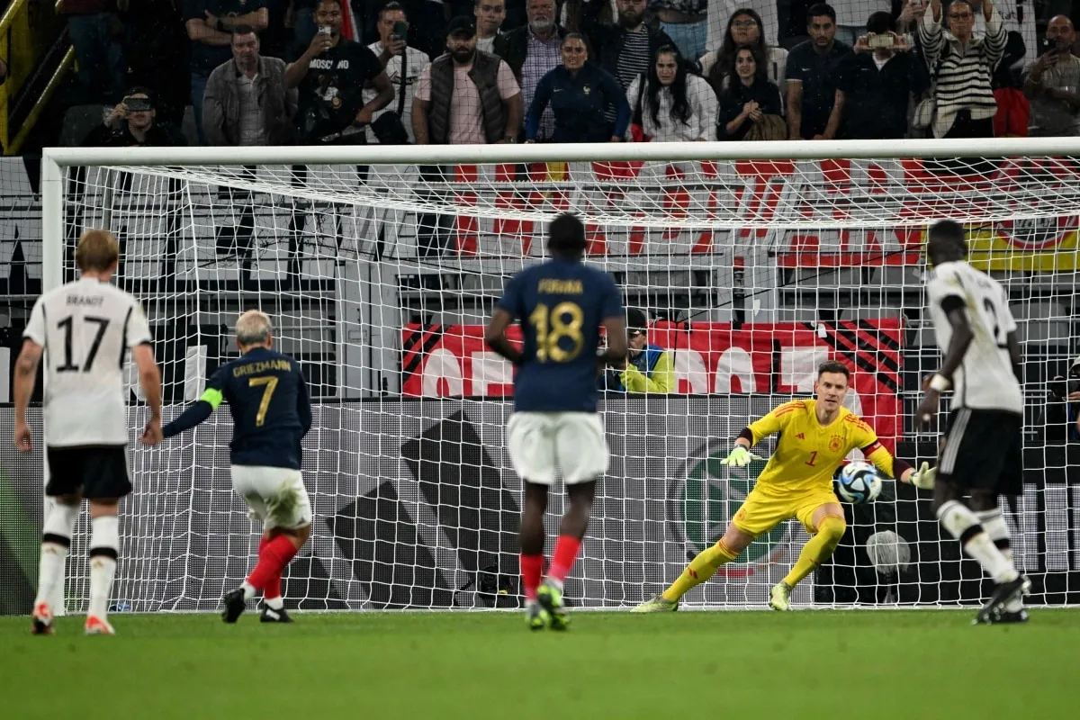 France vs Germany last five H2Hs