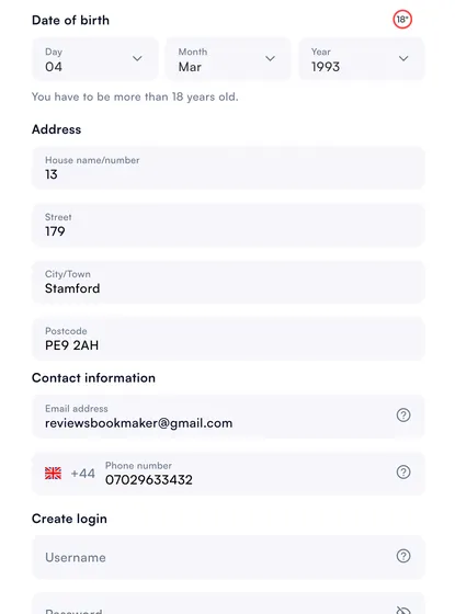 Sportsbroker registration