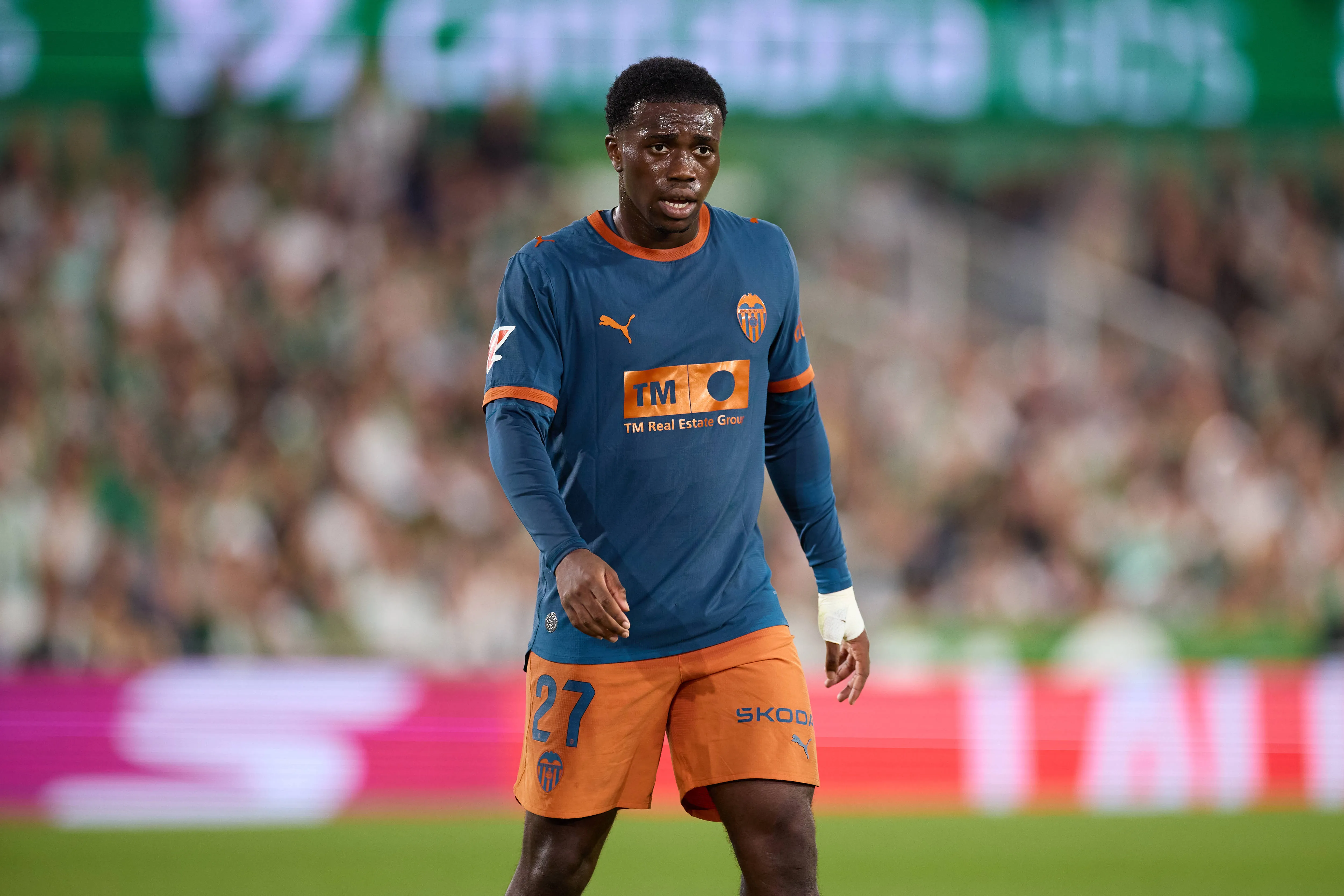 David Otorbi of Valencia