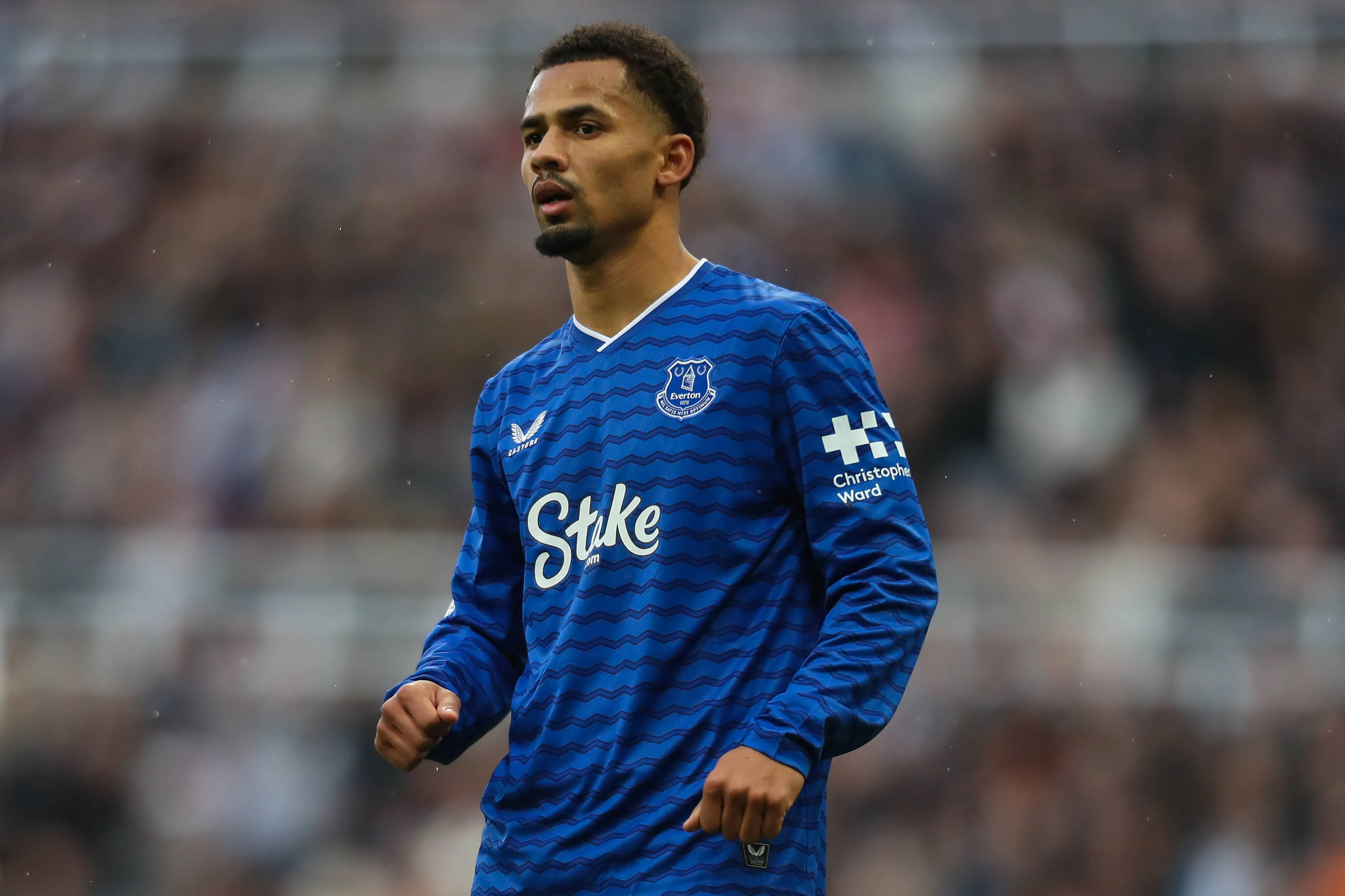 Iliman Ndiaye of Everton 