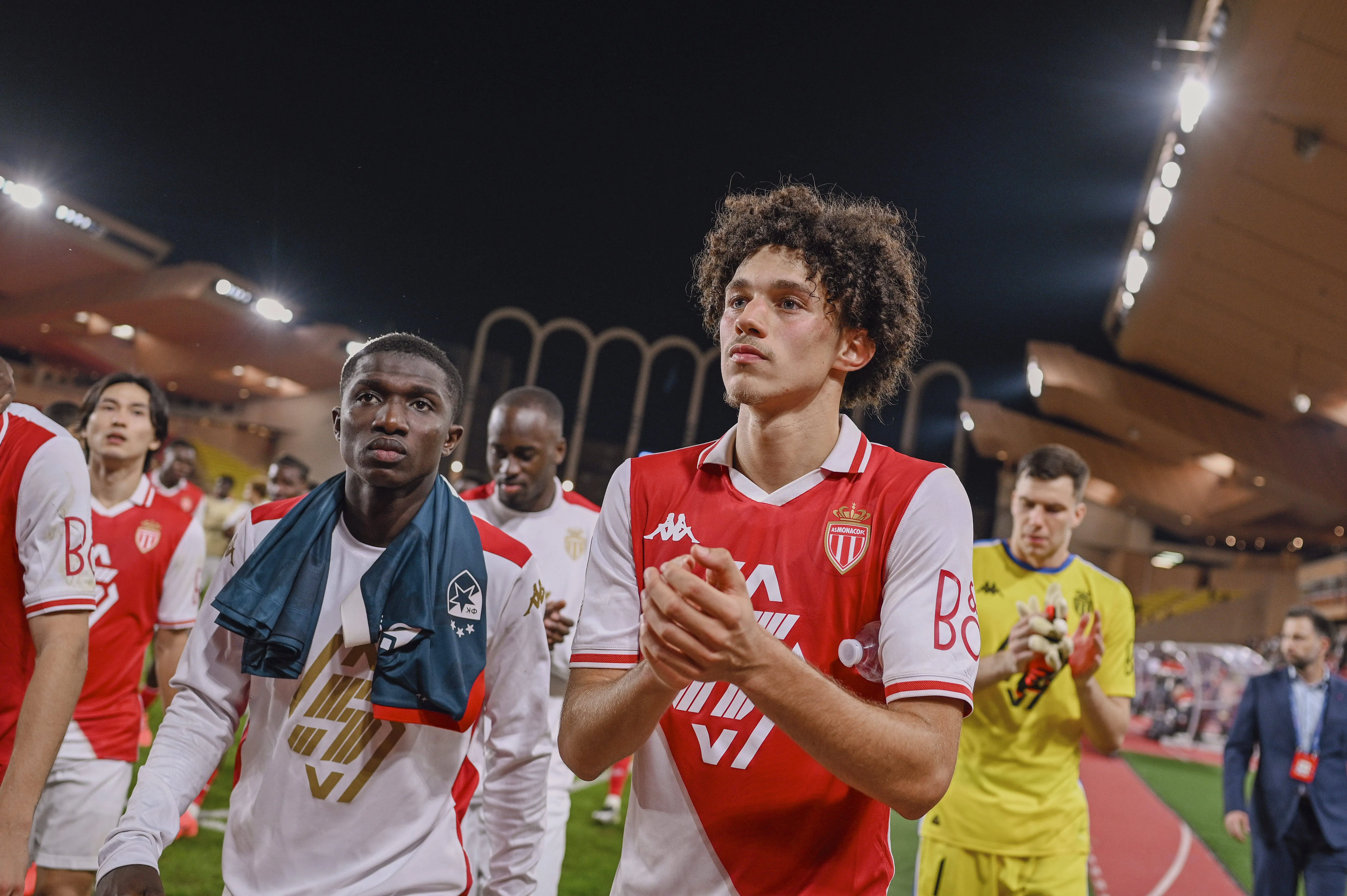AS Monaco duo Maghnes Akliouche and Lamine Camara