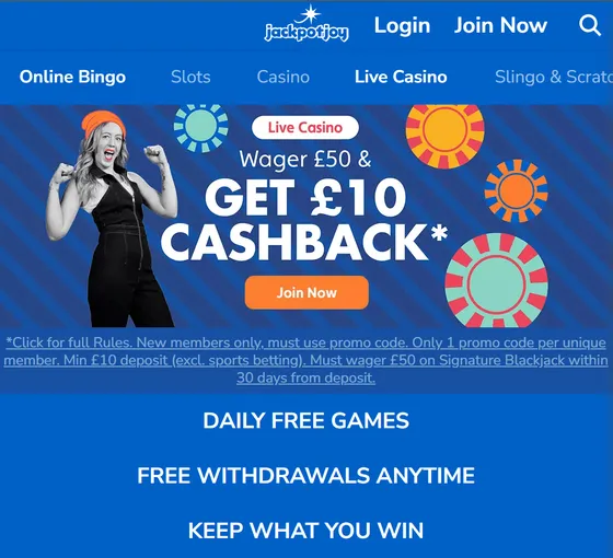 &pound;10 Cashback Offer