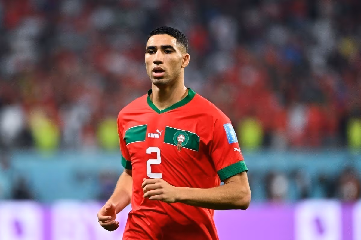 Achraf Hakimi for Morocco