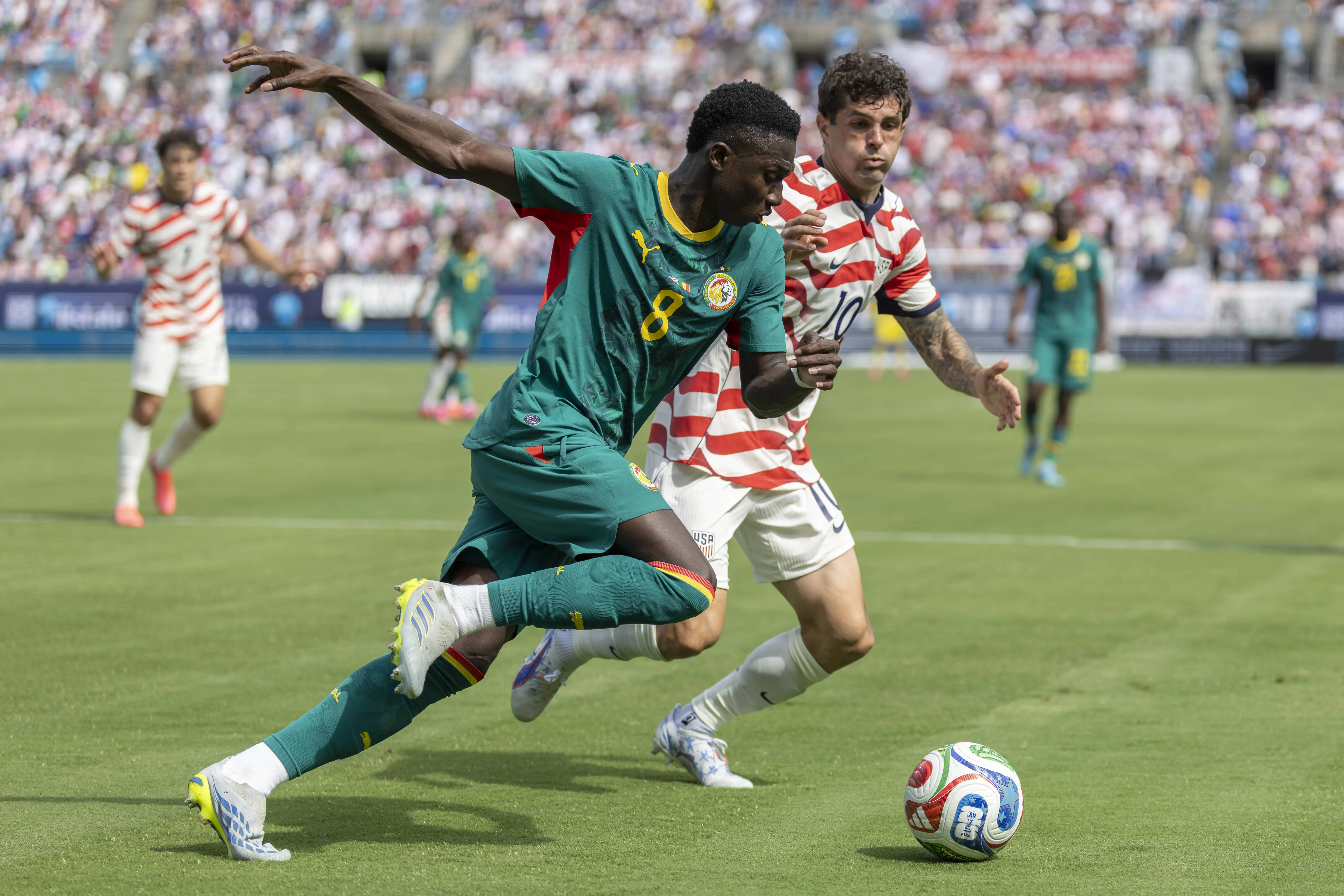 Senegal midfielder Lamine Camara 