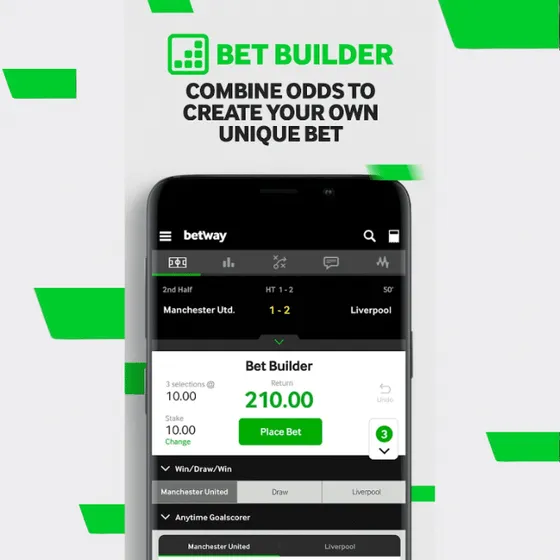 Betway app sports bets