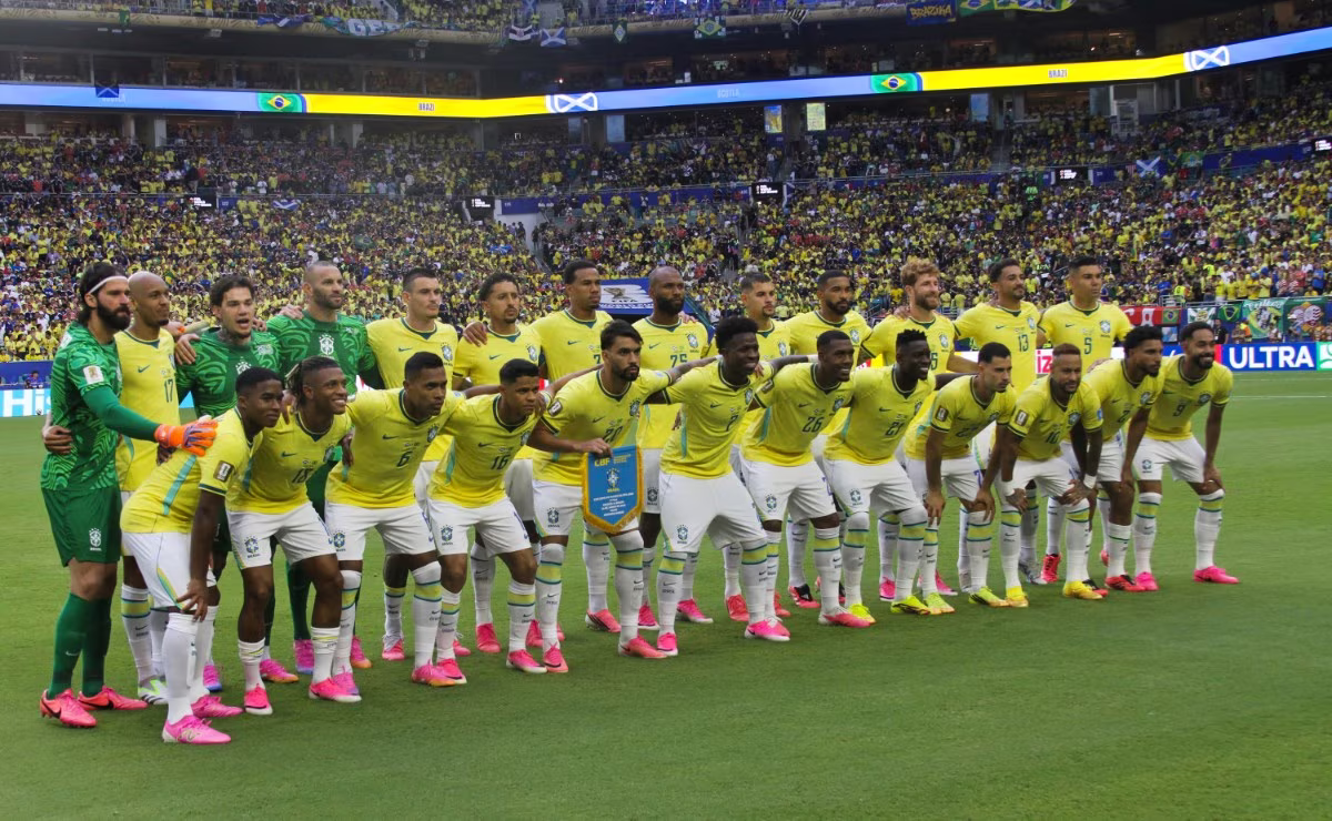 Brazil team photo 