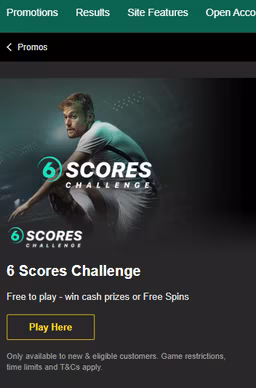 Bet365 6 Scores Challenge: Correct Score Prediction Guide, Tips, and Winners