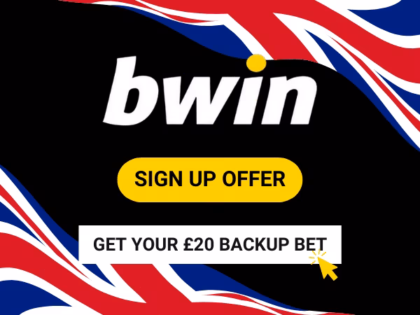 Bwin Sign Up Offer 2026: Get a &pound;20 free bet