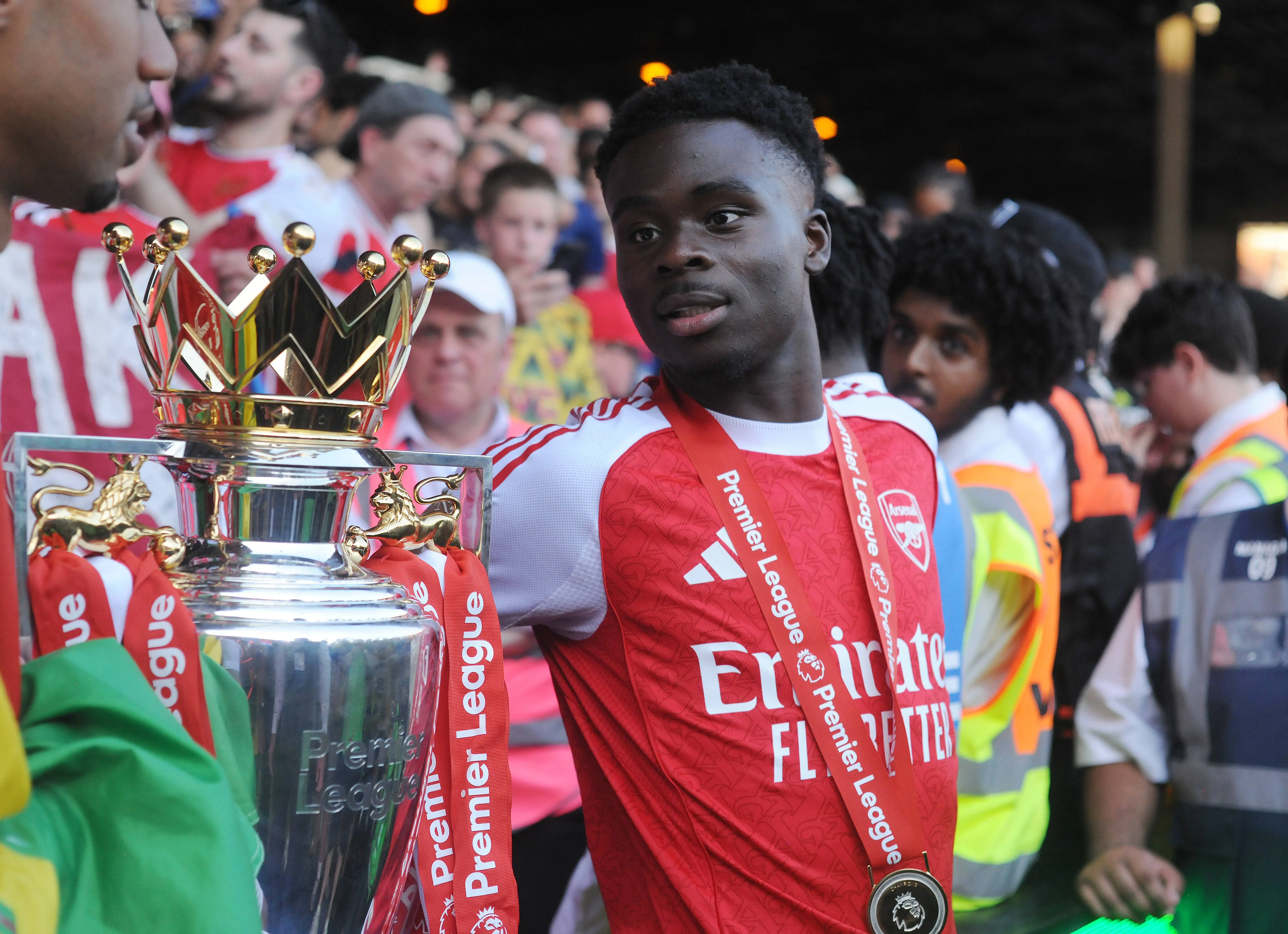 Bukayo Saka recently became Arsenal's highest-paid player
