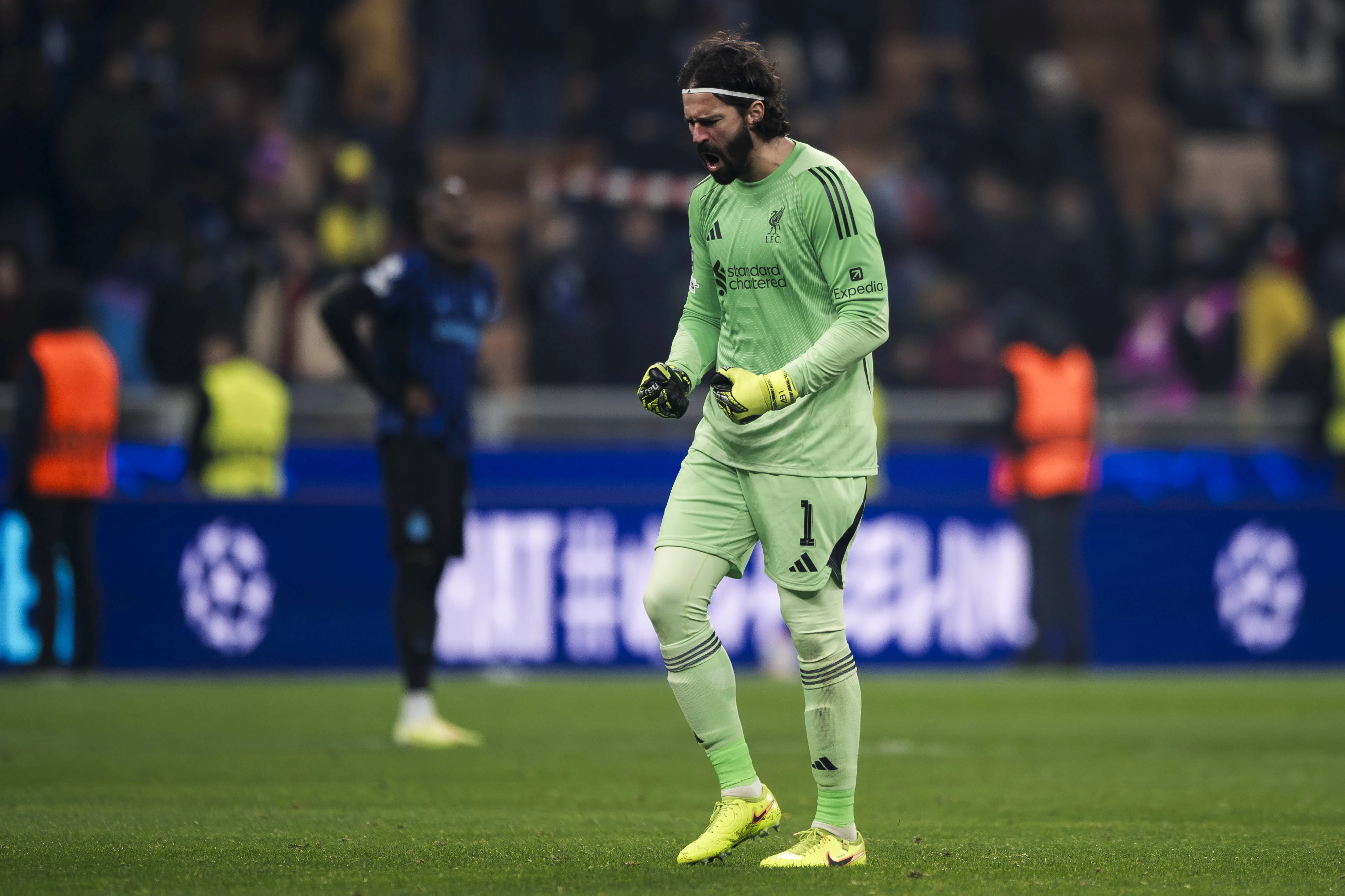 Alisson Becker of Liverpool