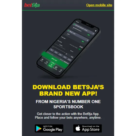 Bet9ja app Android