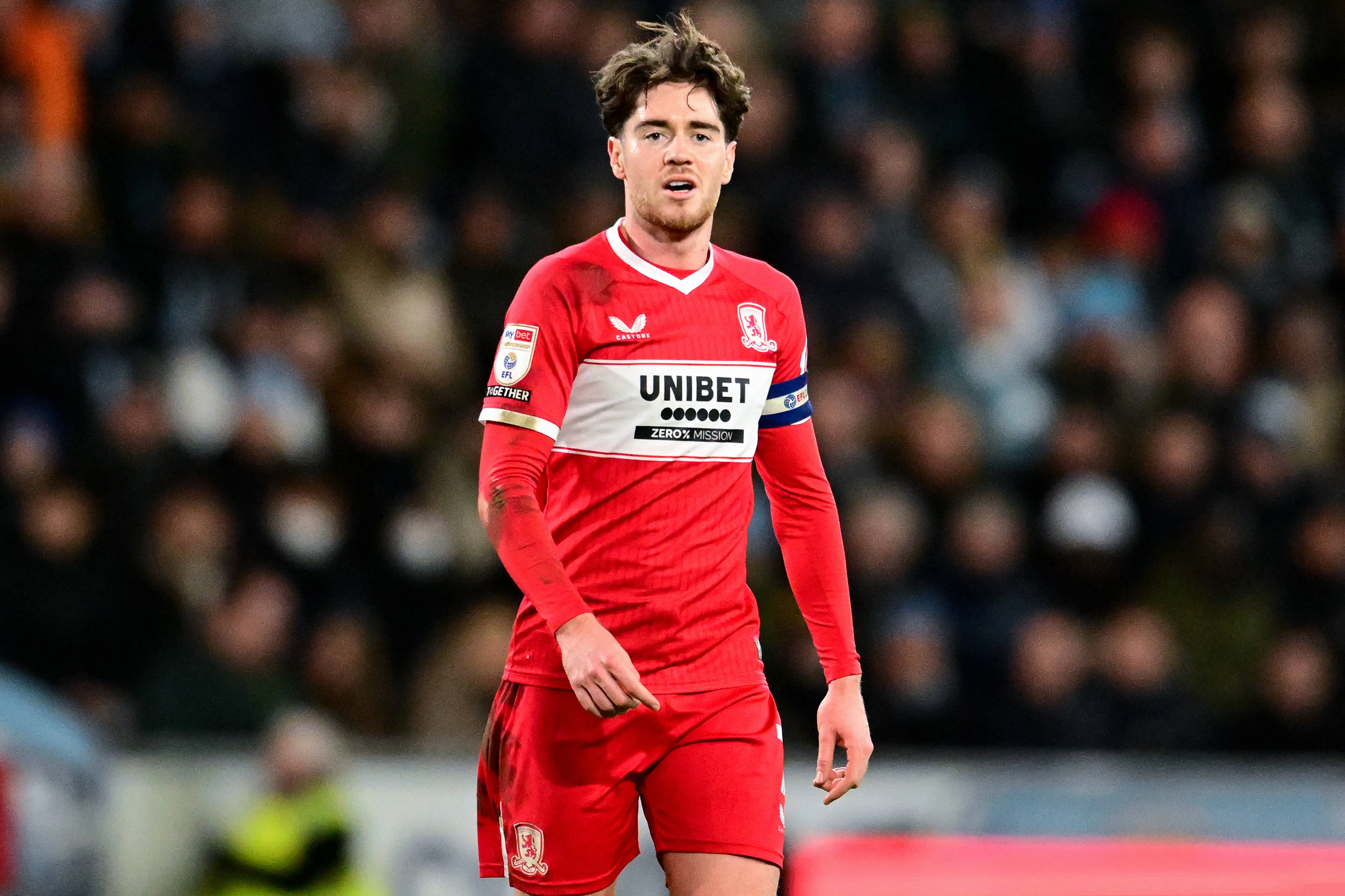 Middlesbrough midfielder Hayden Hackney