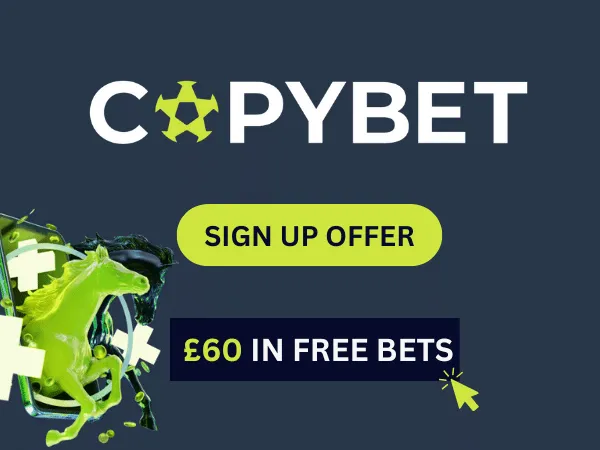 CopyBet sign up offer: Get &pound;20 in free bets (April 2026)