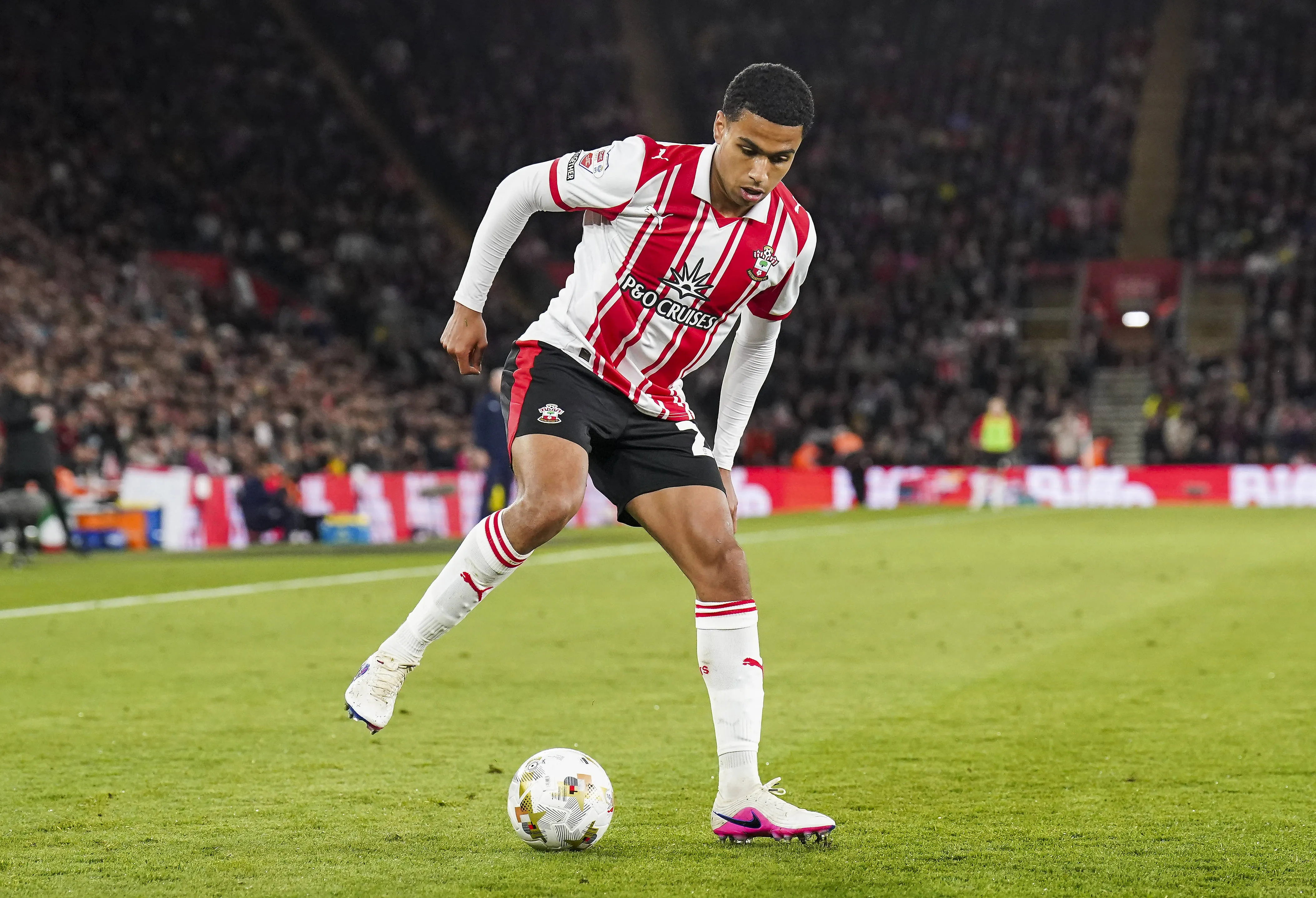 Southampton midfielder Shea Charles