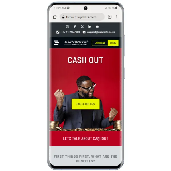 Supabets app cashout