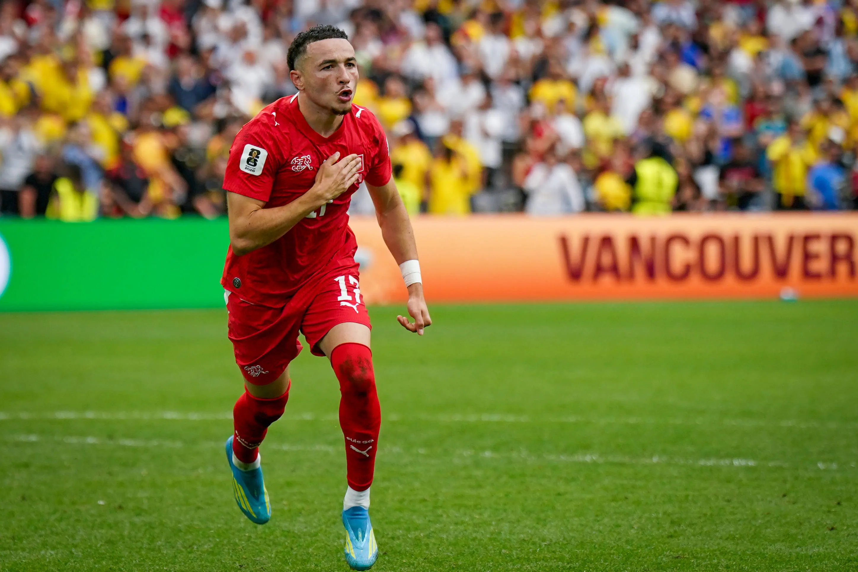 Ruben Vargas of Switzerland