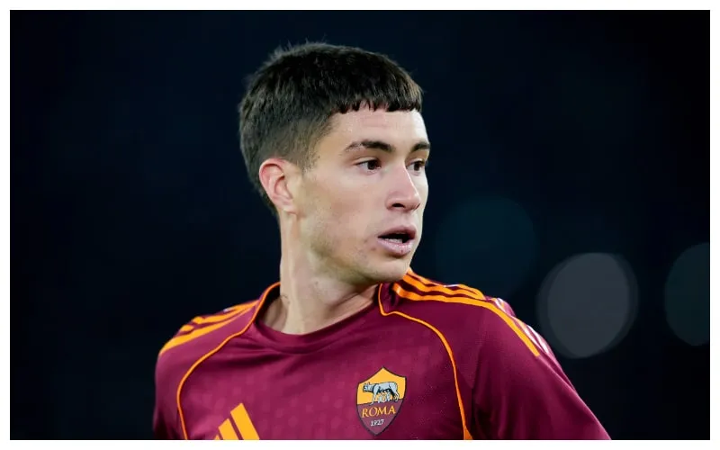 Matias Soule in action for Roma || Credit - IMAGO / Giuseppe Maffia