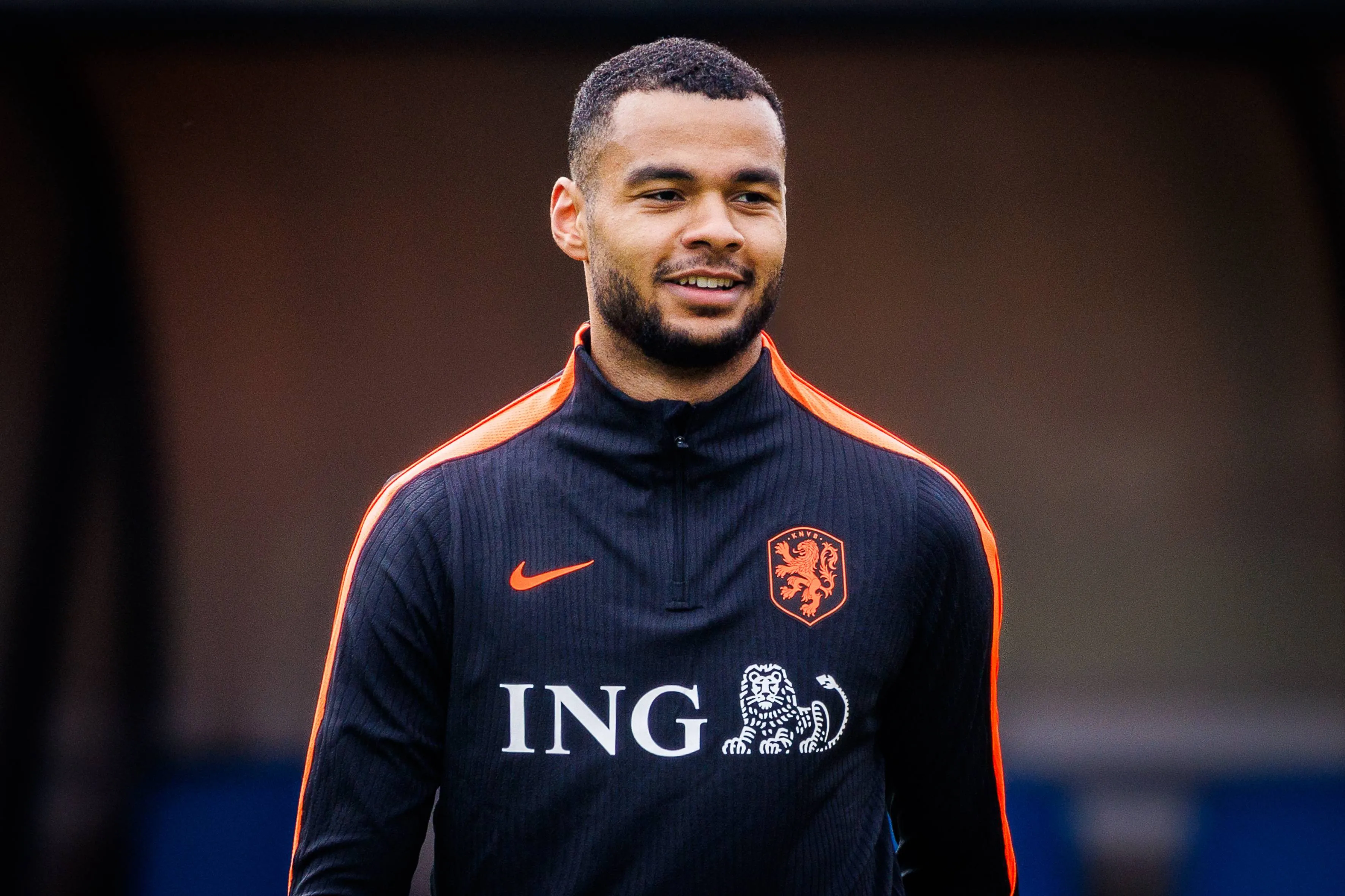 Cody Gakpo in Netherlands training