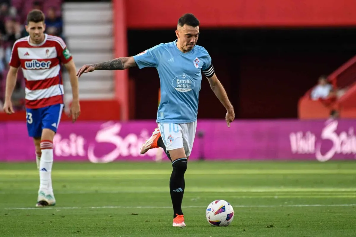 Celta Vigo's Iago Aspas