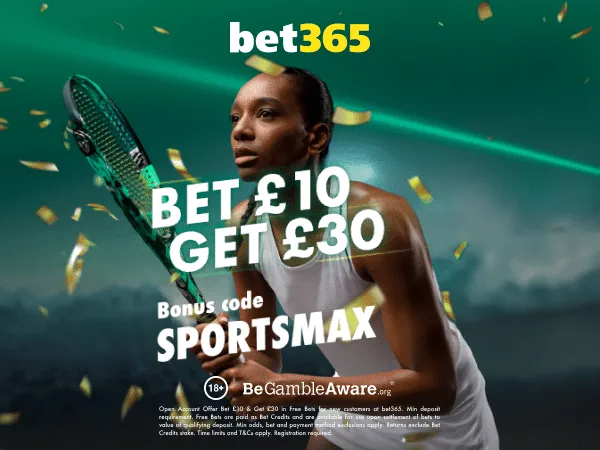 Bet365 bonus code SPORTSMAX unlocks &pound;30 free bets (April 2026, UK new customers)