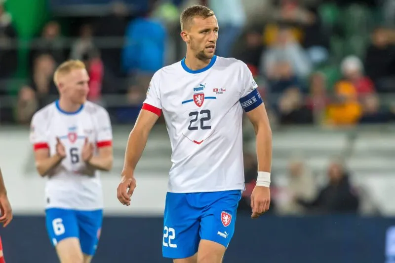 Czech Republic's Tomas Soucek