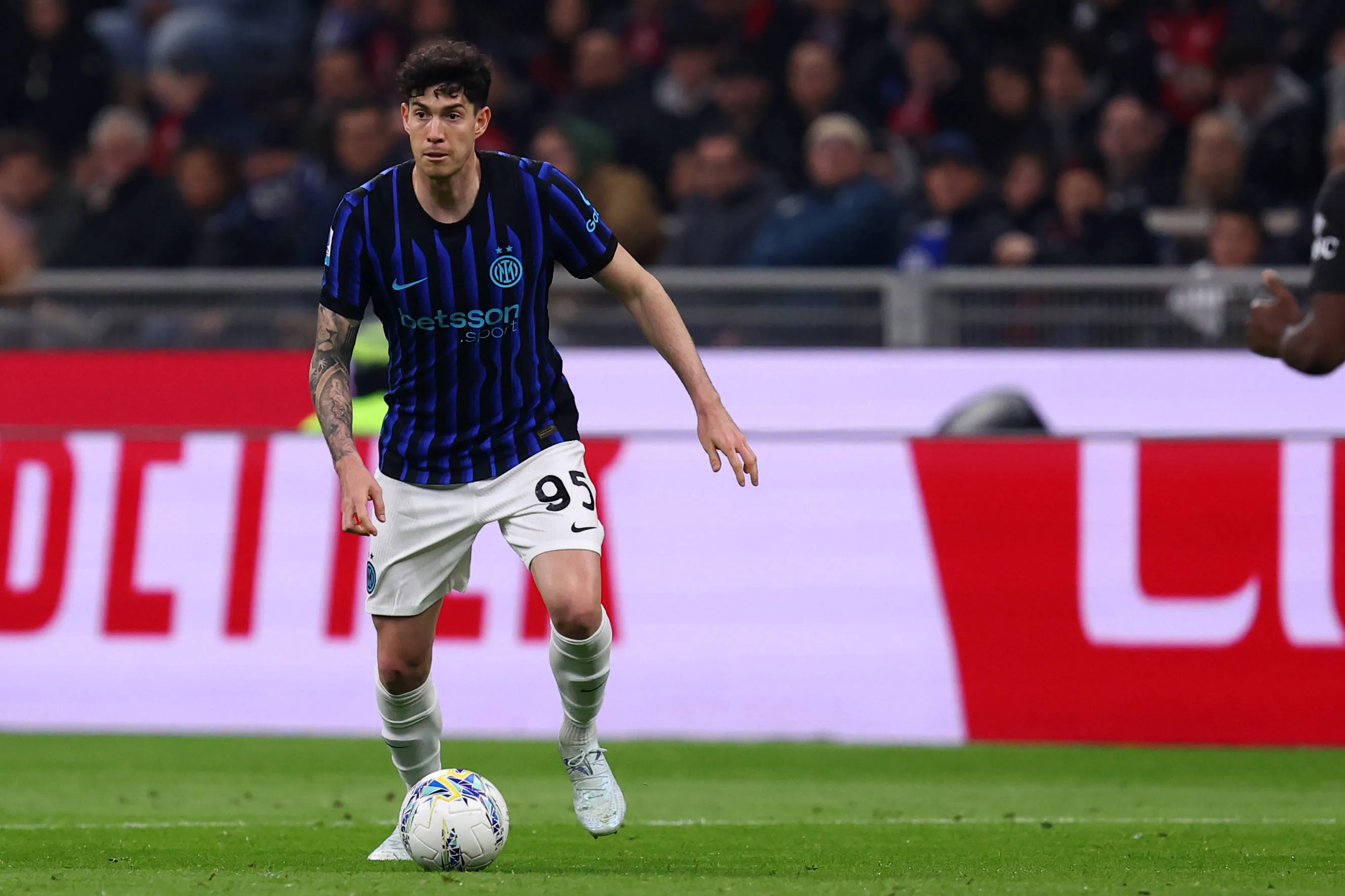 Alessandro Bastoni of Inter Milan
