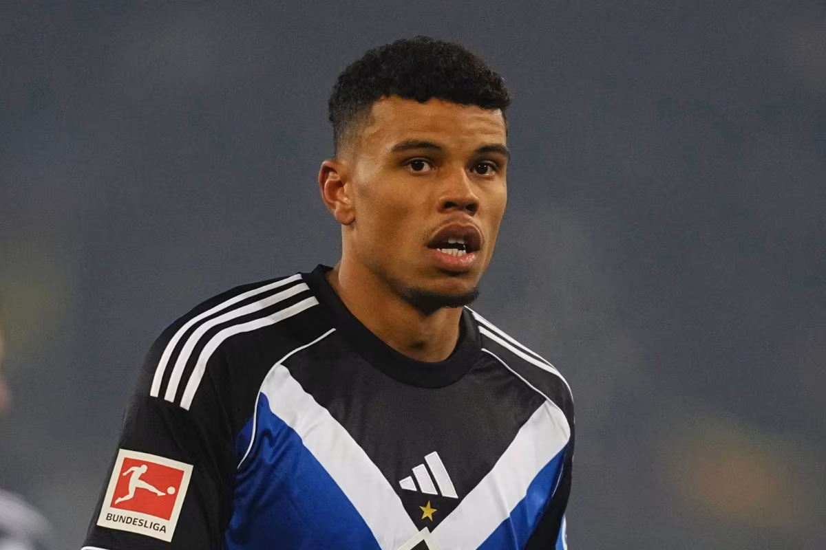 Ransford Konigsdorffer pictured in action for Hamburger SV