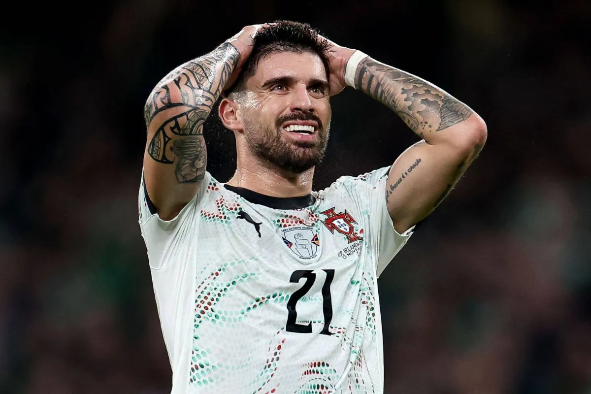 Ruben Neves pictured in action for Portugal