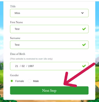 Rainbow riches sign up