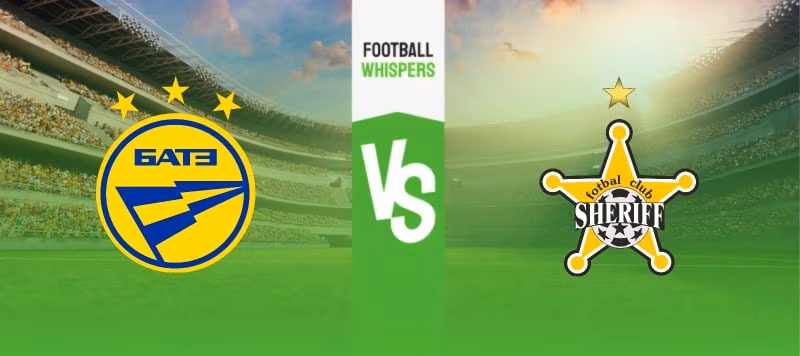 BATE Borisov vs Sheriff Tiraspol prediction