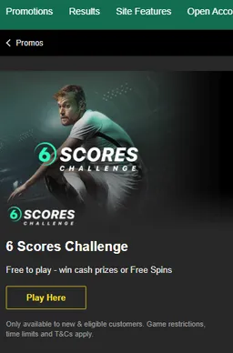 Bet365 6 Scores Challenge: Correct Score Prediction Guide, Tips, and Winners