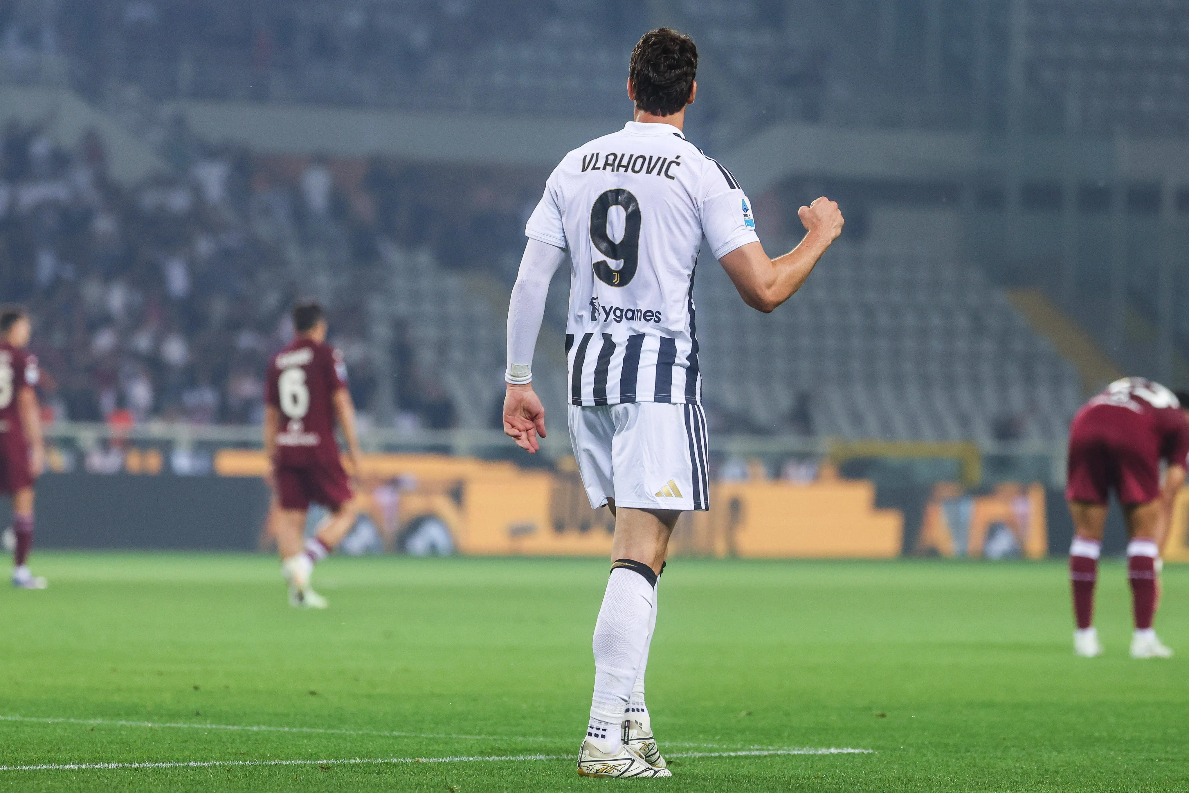 Dusan Vlahovic of Juventus