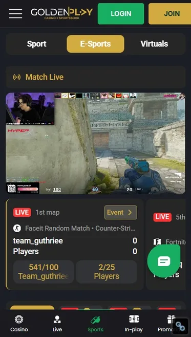 goldenplay-esport-live-streaming