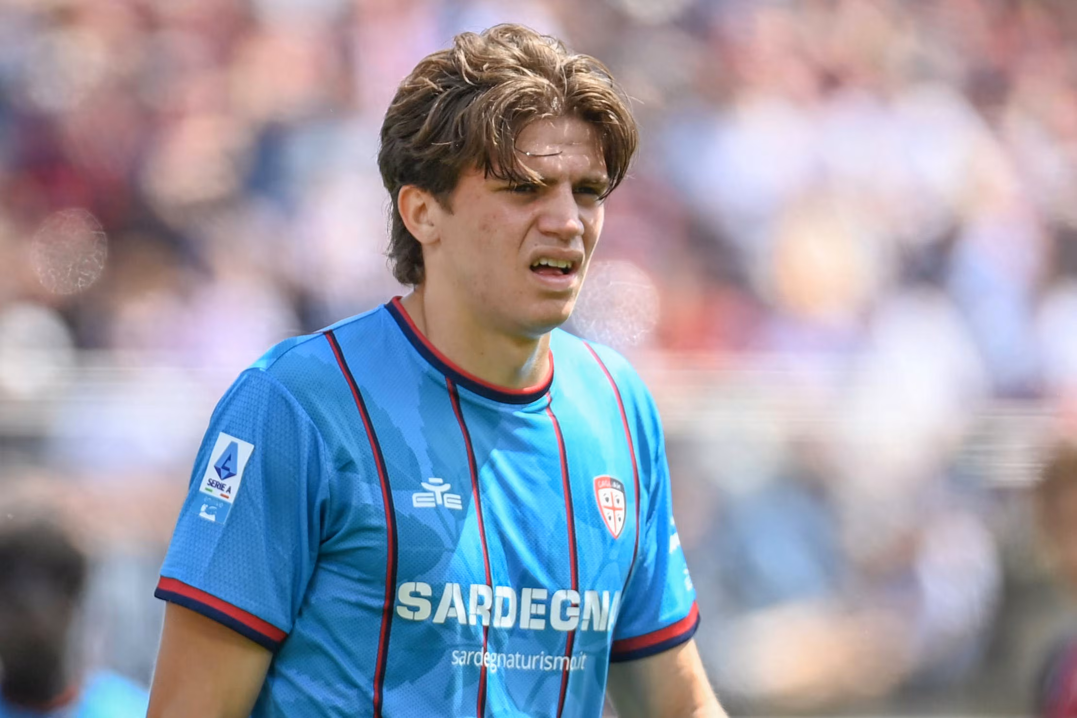 Marco Palestra of Cagliari 