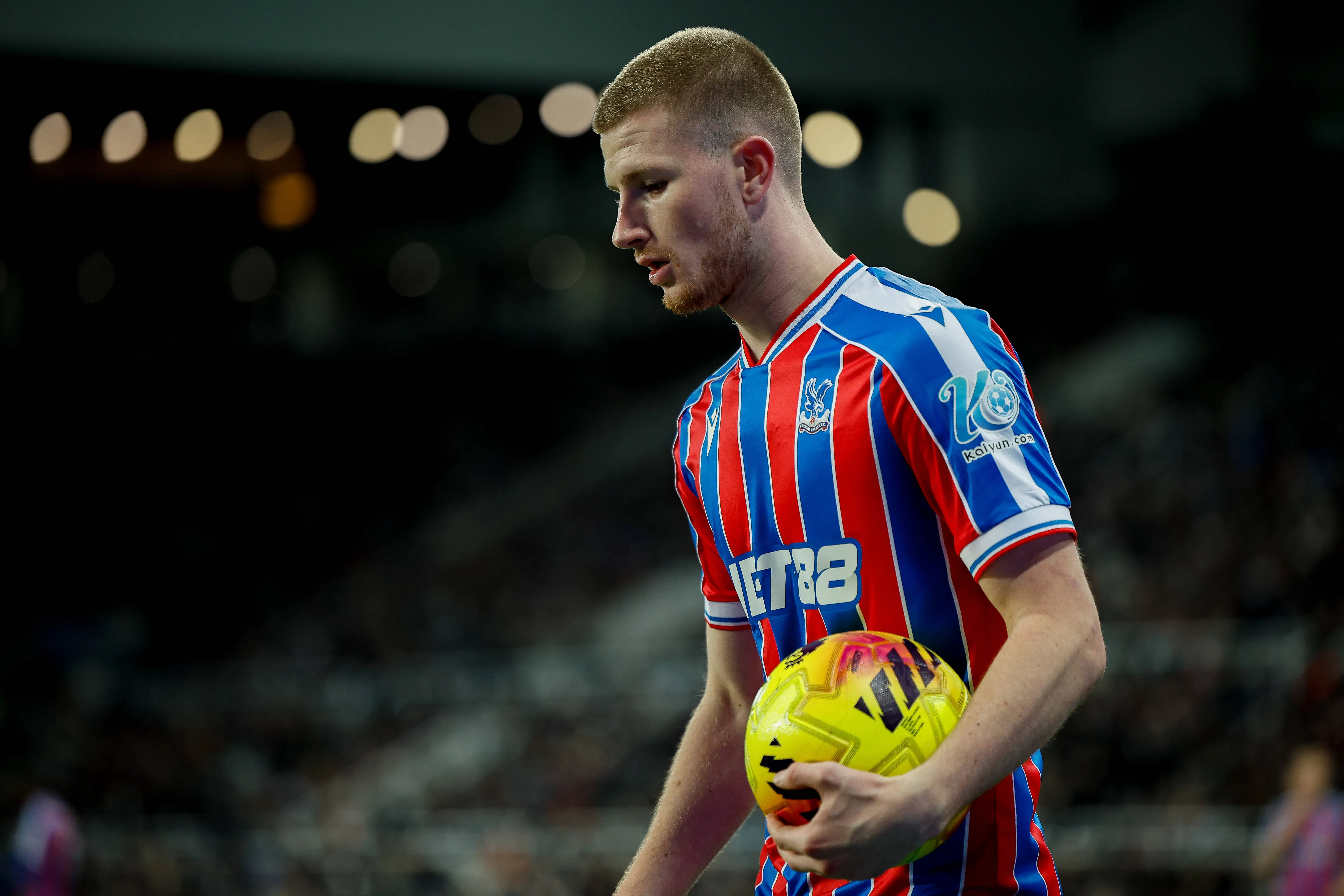 Crystal Palace midfielder Adam Wharton