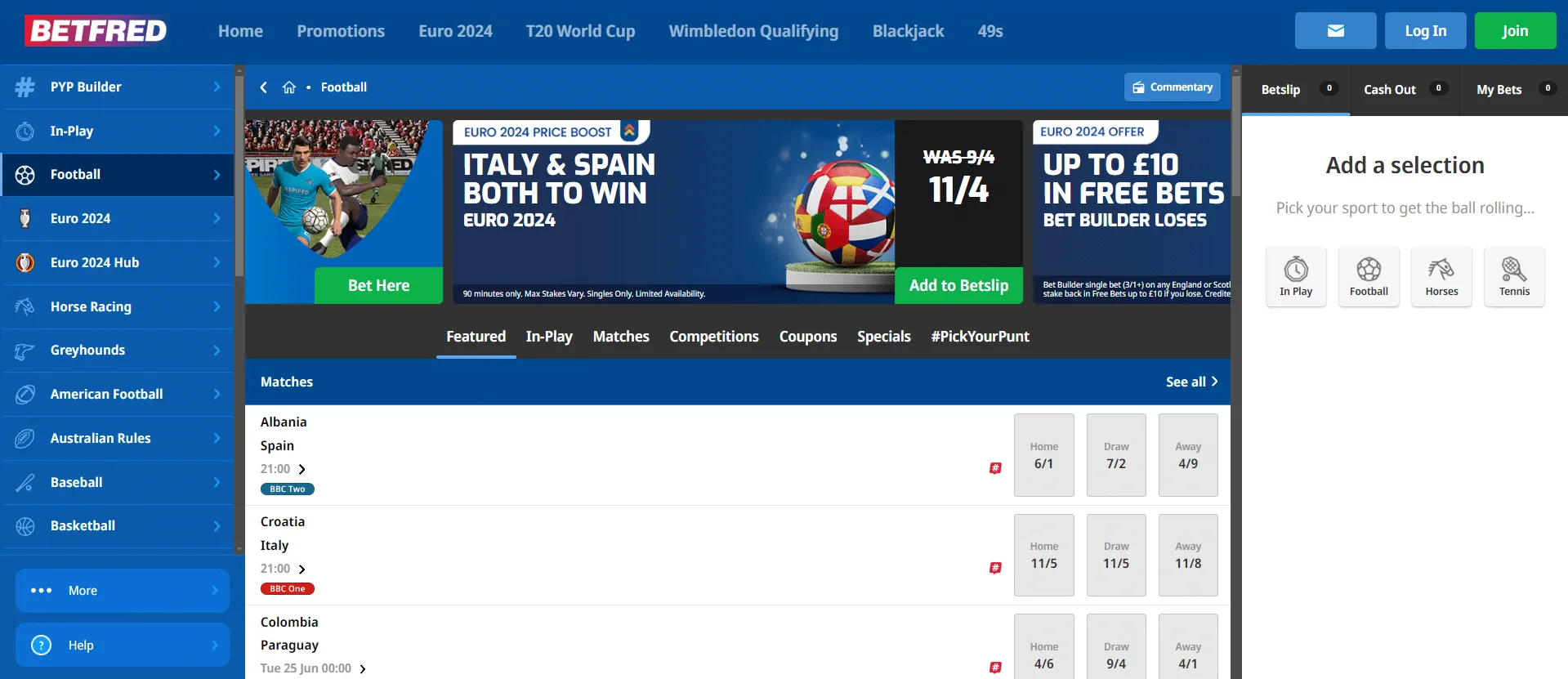 betfred sportsbook football betting uk