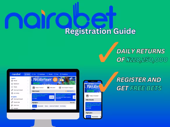 Nairabet registration guide nigeria