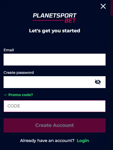 Planet sport bet login