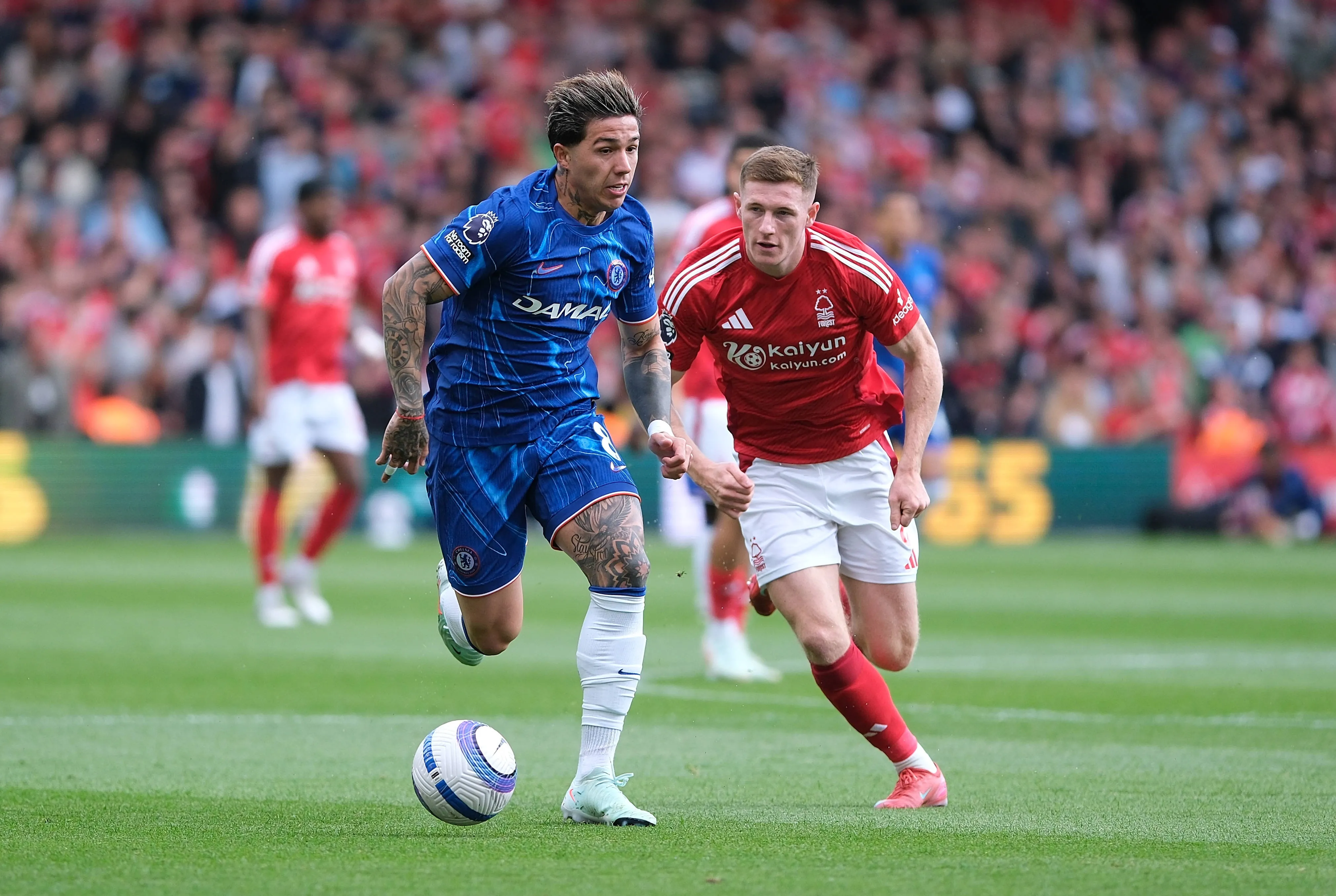 Elliot Anderson and Enzo Fernandez will form Man City's new look midfield