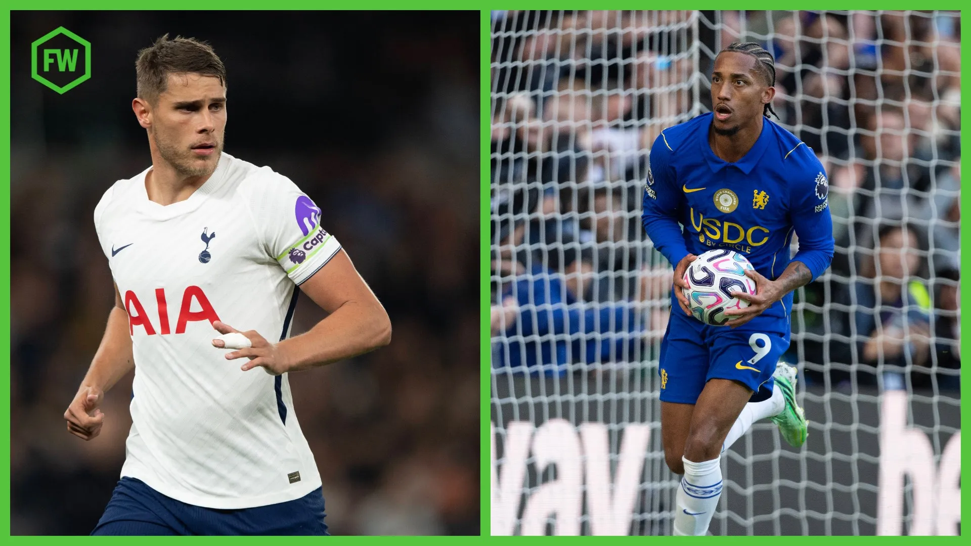 Chelsea vs. Tottenham key battle: Will Micky van de Ven or Joao Pedro come out on top?
