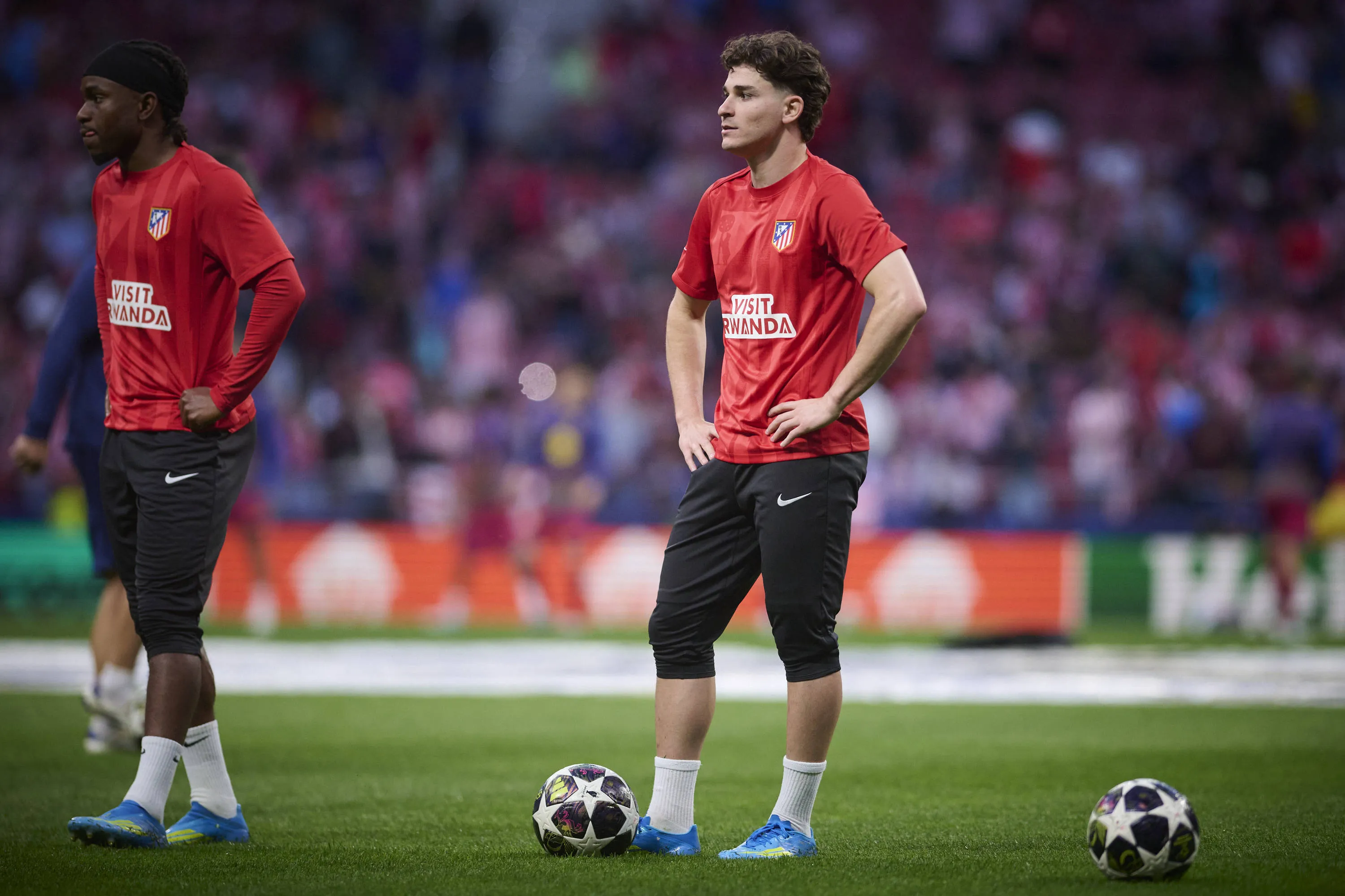 Atletico Madrid's Julian Alvarez