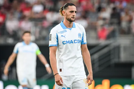 Marseille midfielder Adrien Rabiot