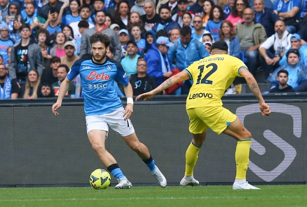 Most recent Napoli vs Inter Milan H2H