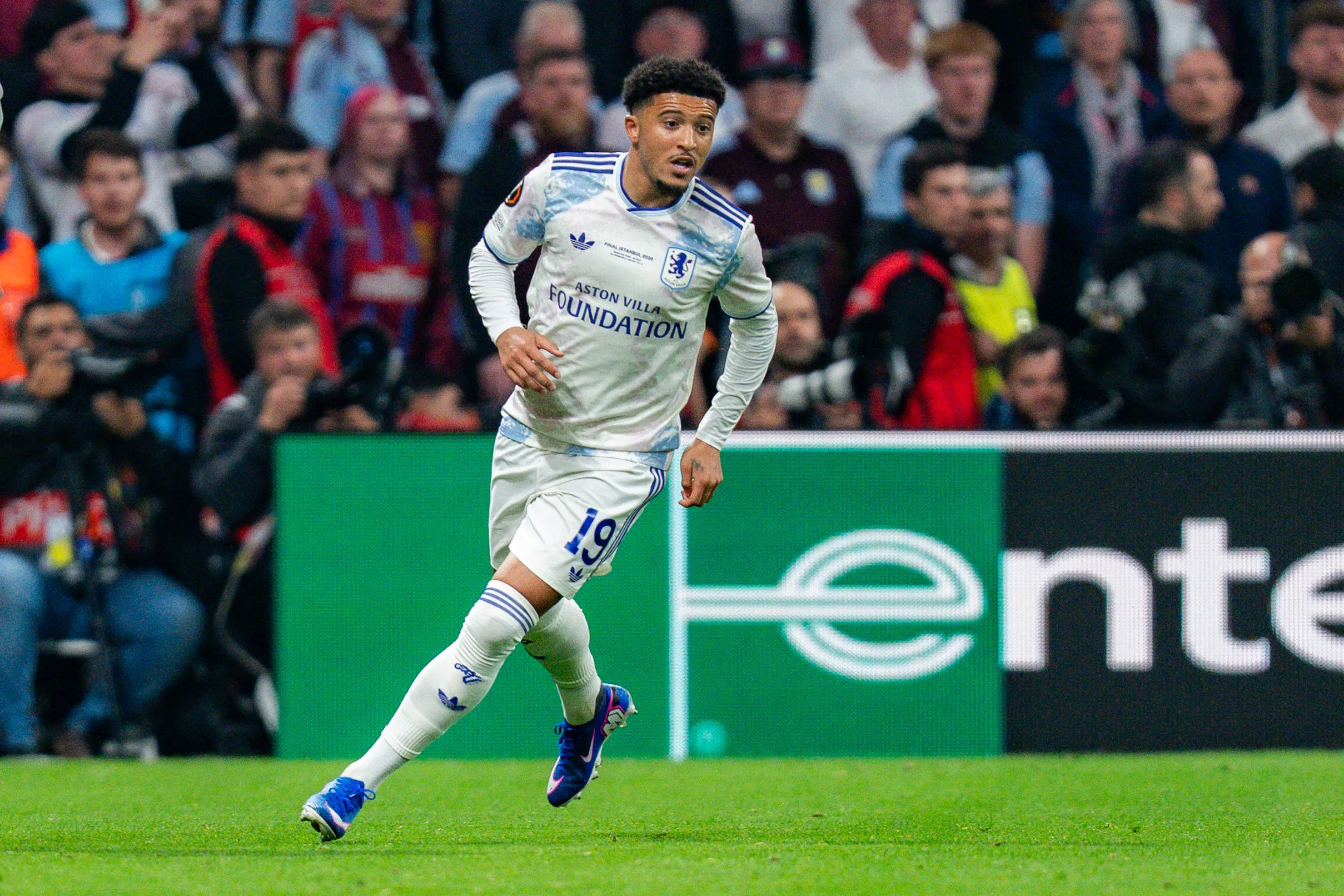 Jadon Sancho of Aston Villa