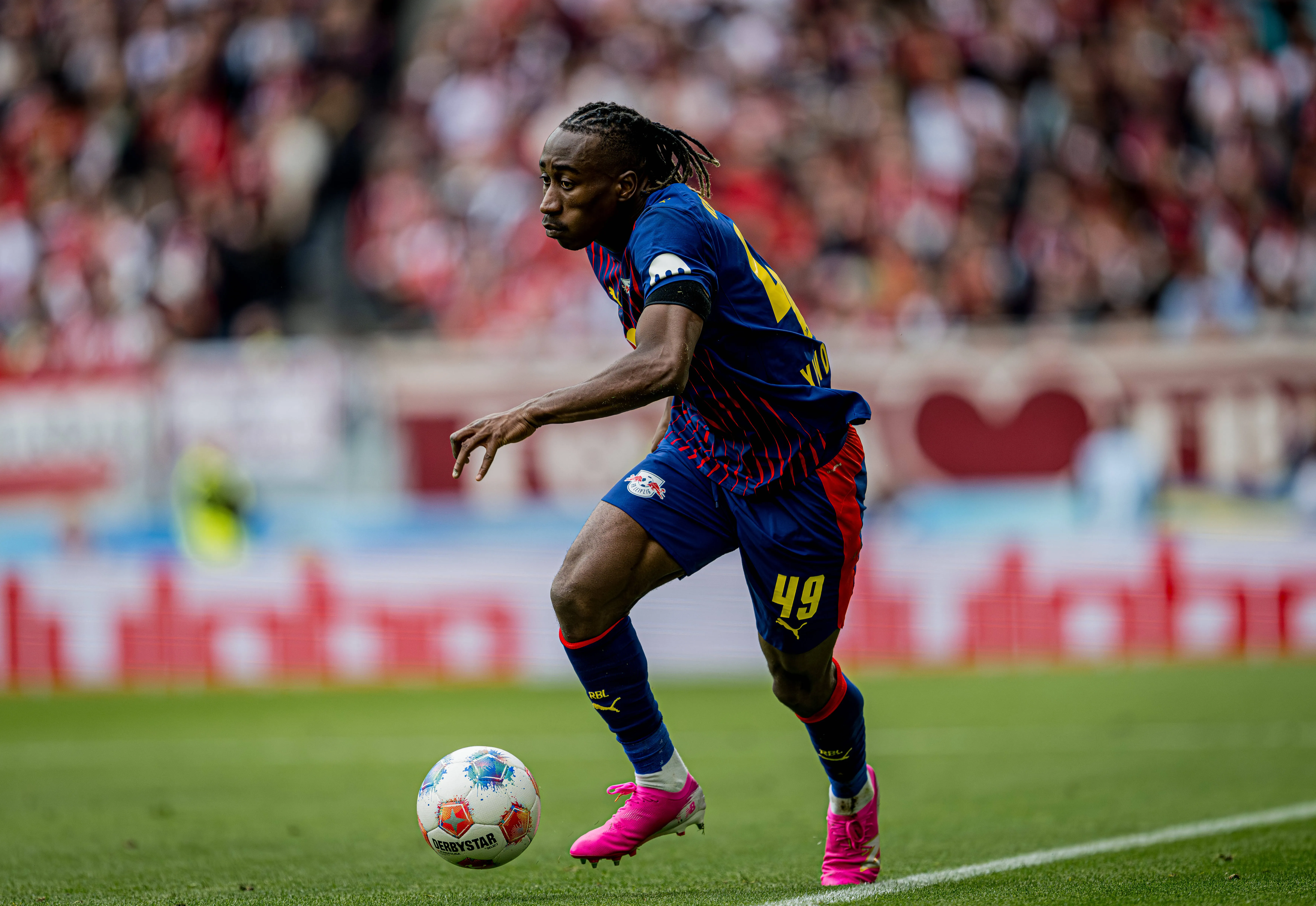 RB Leipzig winger Yan Diomande 