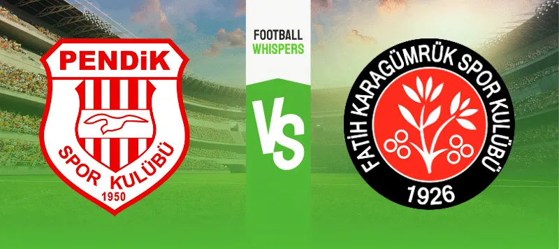 Pendikspor vs Fatih Karagumruk 