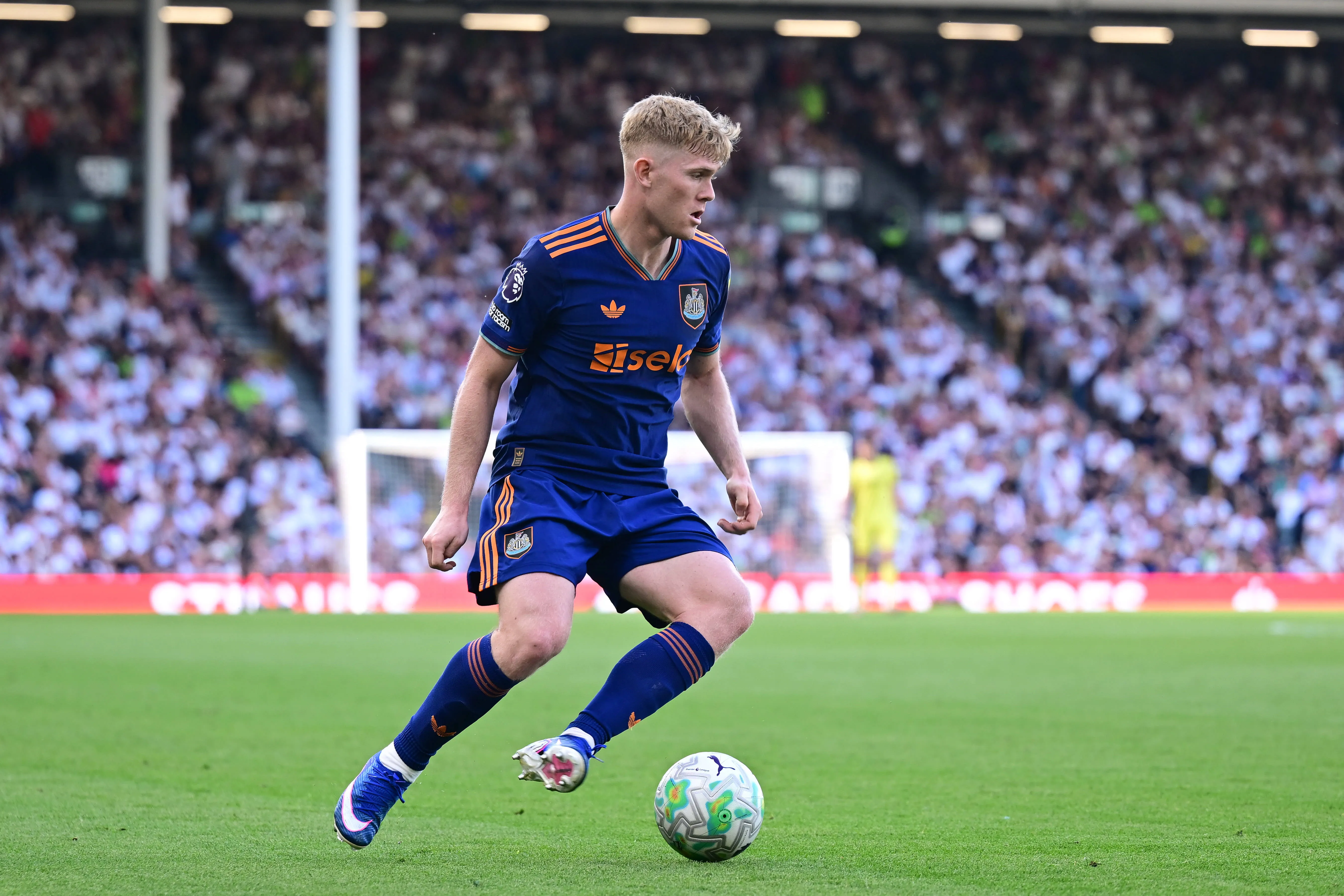 Newcastle United defender Lewis Hall